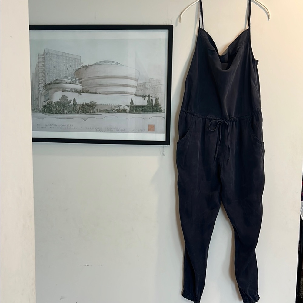 Stylish Navy Jumpsuit